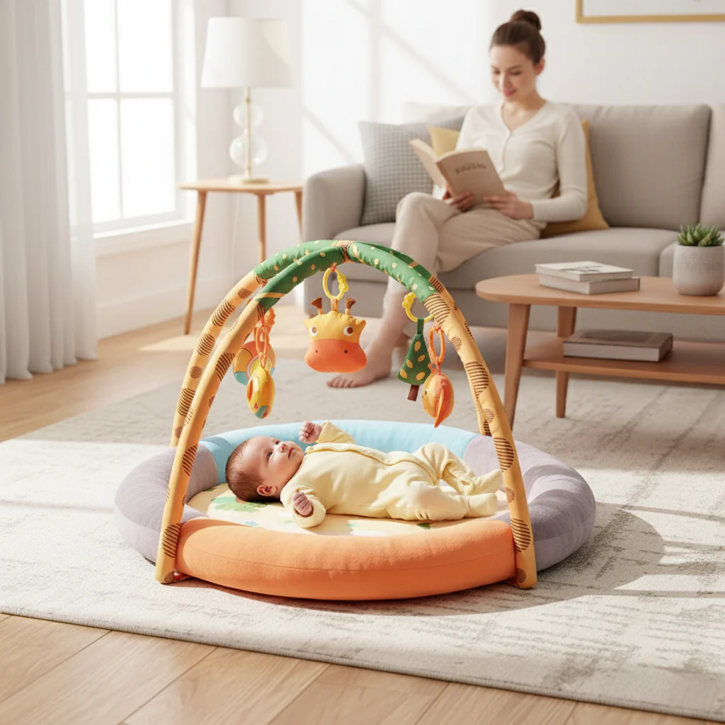 Tapis d'éveil bébé | Girafe épais – Image 6